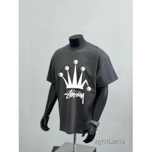 STUSSYブランド コピー 品柔らかい色調人気急上昇中半袖Tシャツ