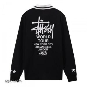 激安 通販 専門STUSSY長袖poloTシャツ入荷予定カワイイ雰囲気