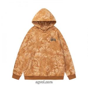 stussyステューシーアメリカンファッションブランドゆったりタイプの秋冬フードパーカー