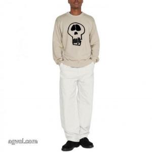 Stussyステューシーピュアカラースカルセーター