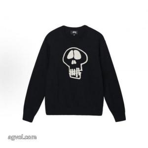 Stussyステューシーピュアカラースカルセーター
