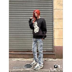 Stussyステューシー海馬毛サイコロセーター