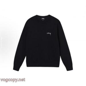 Stussy純色アルファベットセーター