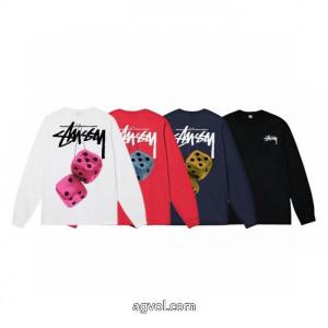 STUSSY海外販売開始 爆発的な人気 今シーズン新作長袖Tシャツ 2026スーパー コピー