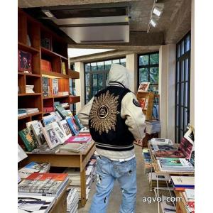 StussyストゥッシーDries Van Noten x Stussy 22 FW連名爆発アイテム野球ウェアジャケット