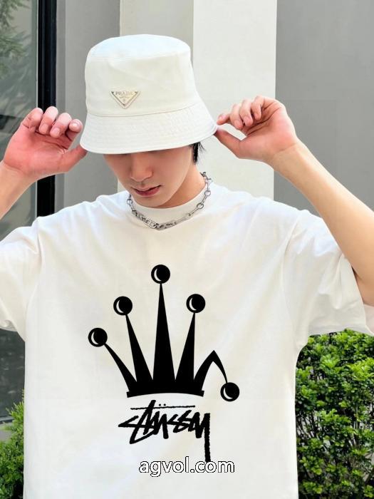 STUSSYブランド コピー 品柔らかい色調人気急上昇中半袖Tシャツ 2