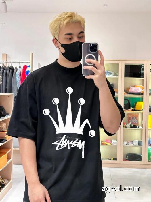 STUSSYブランド コピー 品柔らかい色調人気急上昇中半袖Tシャツ 1