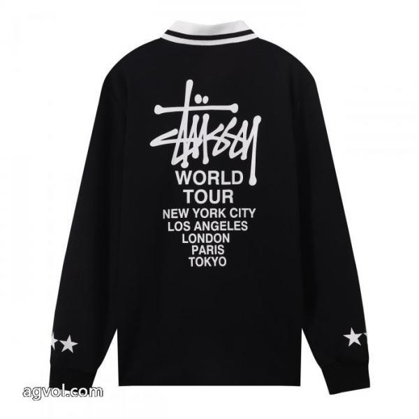激安 通販 専門STUSSY長袖poloTシャツ入荷予定カワイイ雰囲気 1