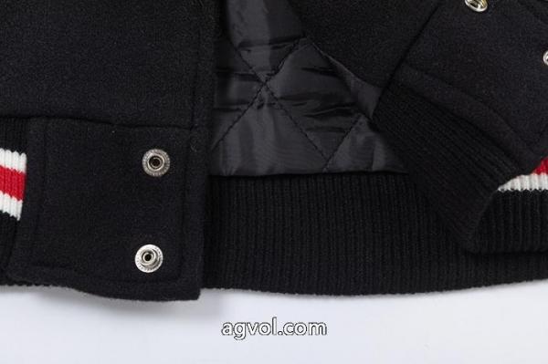 Stussy三方連名Ttl Varsity Jacketパッチワーク刺繍学校チーム野球服男女同型 1