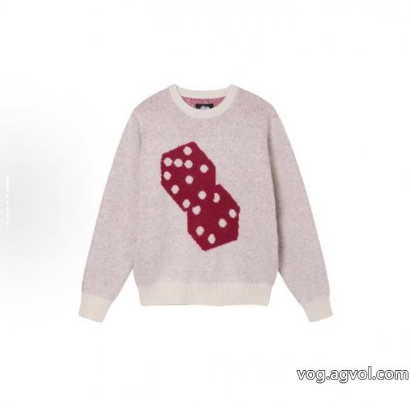 Stussyステューシー海馬毛サイコロセーター 0