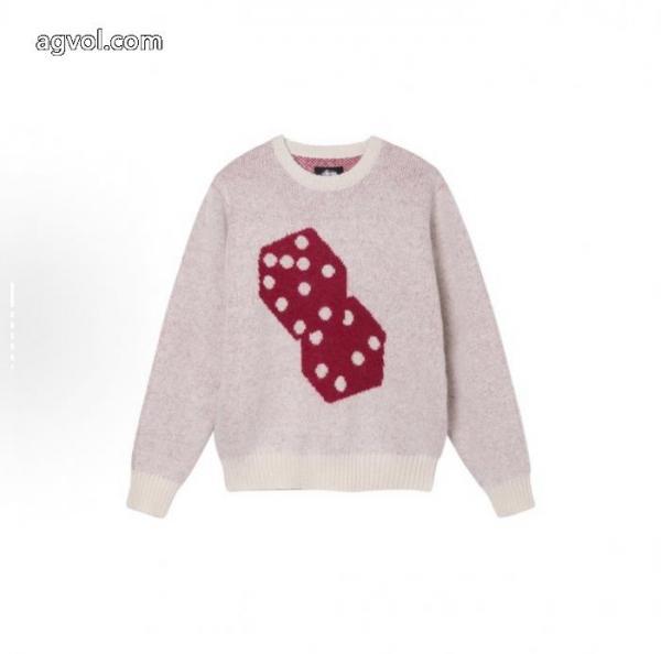 Stussyステューシー海馬毛サイコロセーター 1