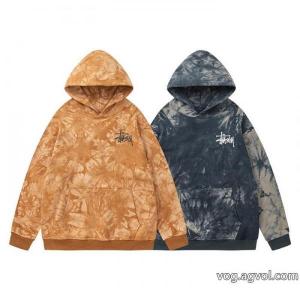stussyステューシーアメリカンファッションブランドゆったりタイプの秋冬フードパーカー