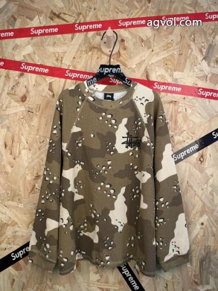 STUSSYブランド 品 スーパー コピー超激得新作 完売間近 シンプルなデザイン長袖Tシャツ 1