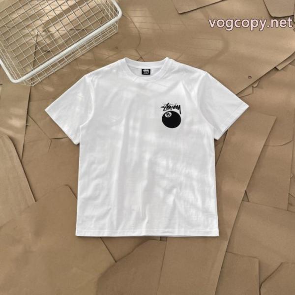 コピー ブランド半袖Tシャツお洒落に魅せる セレブも愛用 人気商品新色登場!STUSSY 3