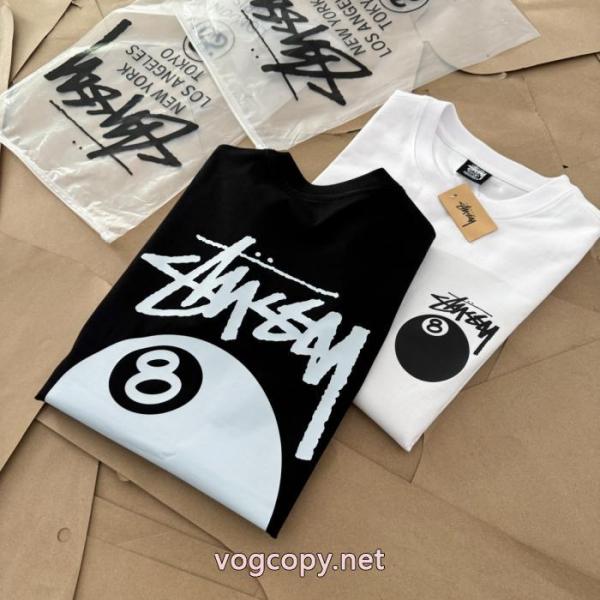 コピー ブランド半袖Tシャツお洒落に魅せる セレブも愛用 人気商品新色登場!STUSSY 5