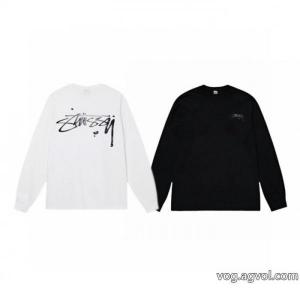 STUSSY通販 ブランド非常に人気の高い 最落なし とってもお洒落長袖Tシャツ