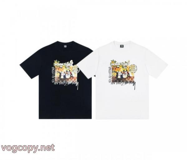 半袖Tシャツブランド 偽物 通販STUSSY大人カジュアルな 最新入荷 即発送可能 1