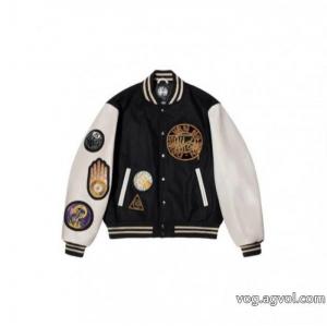 StussyストゥッシーDries Van Noten x Stussy 22 FW連名爆発アイテム野球ウェアジャケット