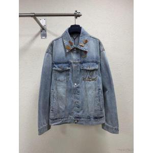 LOUIS VUITTONルイ・ヴィトンFW 26七夕限定デニムシリーズCVDスケートボードポケット刺繍デニムジャケット